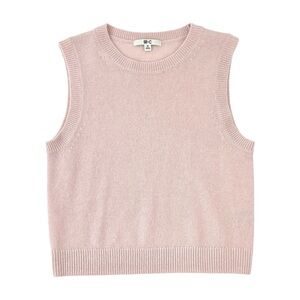 Clare Waight Keller x Uniqlo Light Pink Sleeveless Cashmere Sweater Vest sz XS